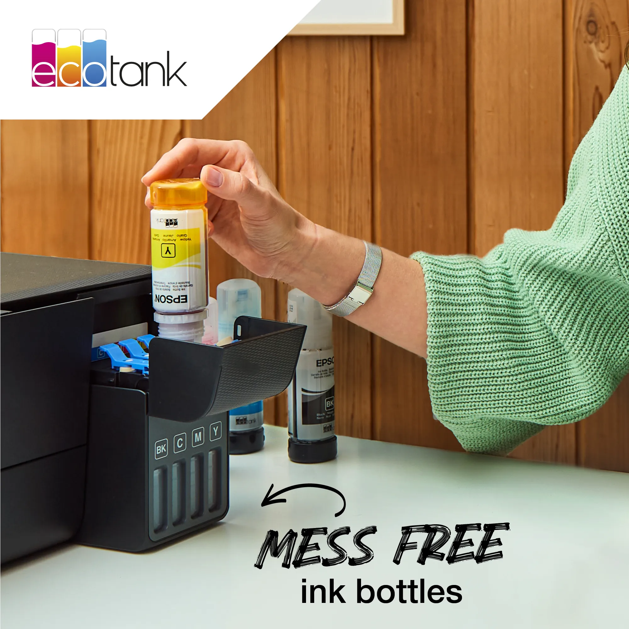 Epson 102 EcoTank -mustepullo, 70 ml, magenta