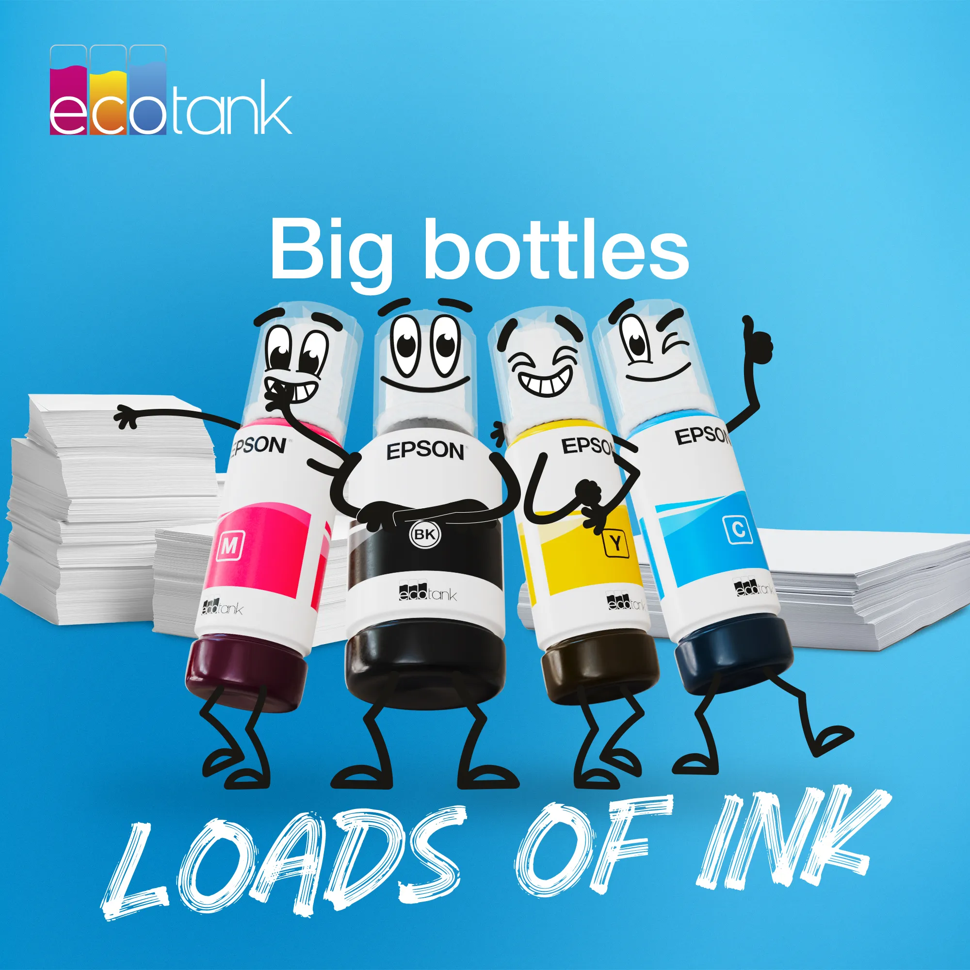 Epson 102 EcoTank -mustepullo, 70 ml, magenta