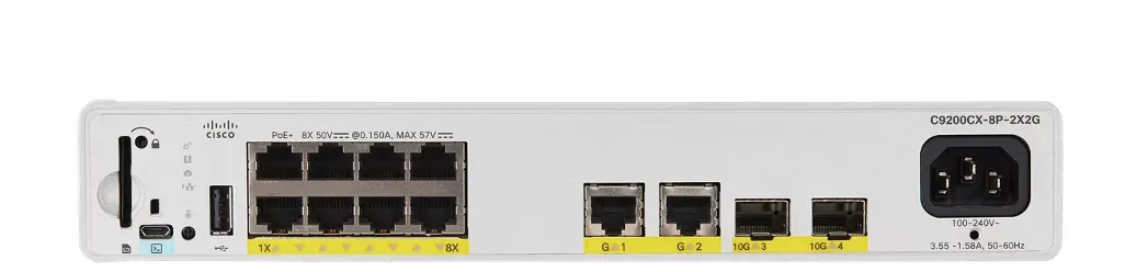 Cat9000 Compact Switch 8 p PoE+240W Ess - (ei palautusoikeutta)