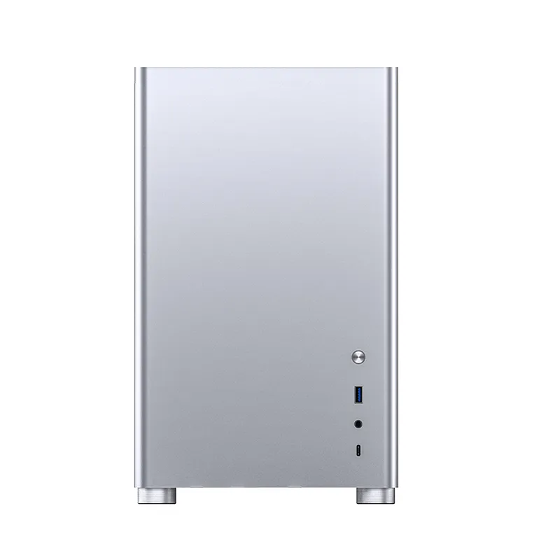 Jonsbo D30, tempered glass -Micro-ATX case, silver
