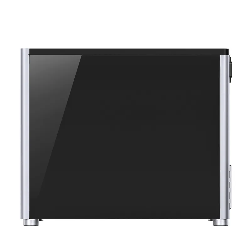 Jonsbo D30, tempered glass -Micro-ATX case, silver