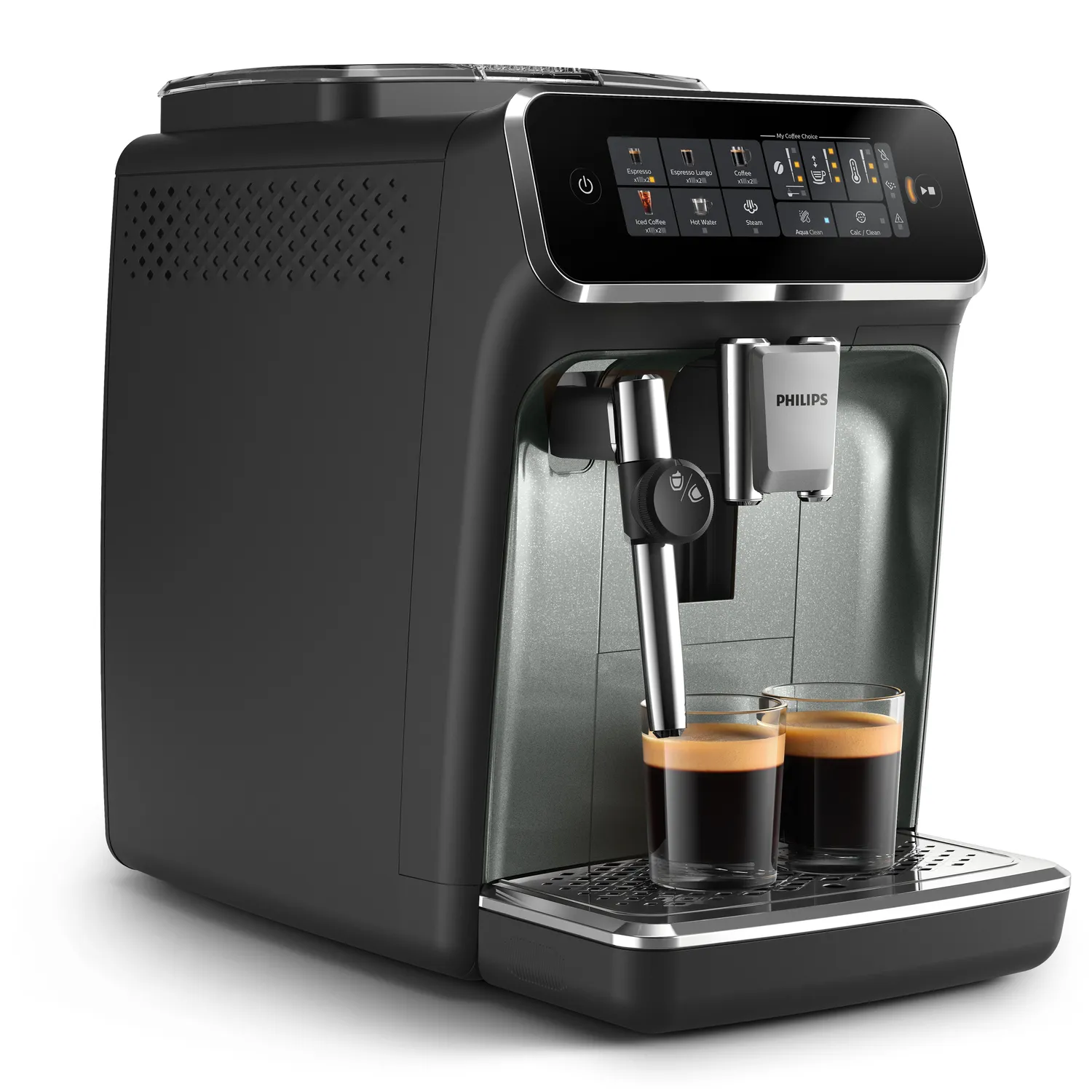 Philips 3300 series EP3329 - espressomaskin, helautomatisk, Svart, Stål