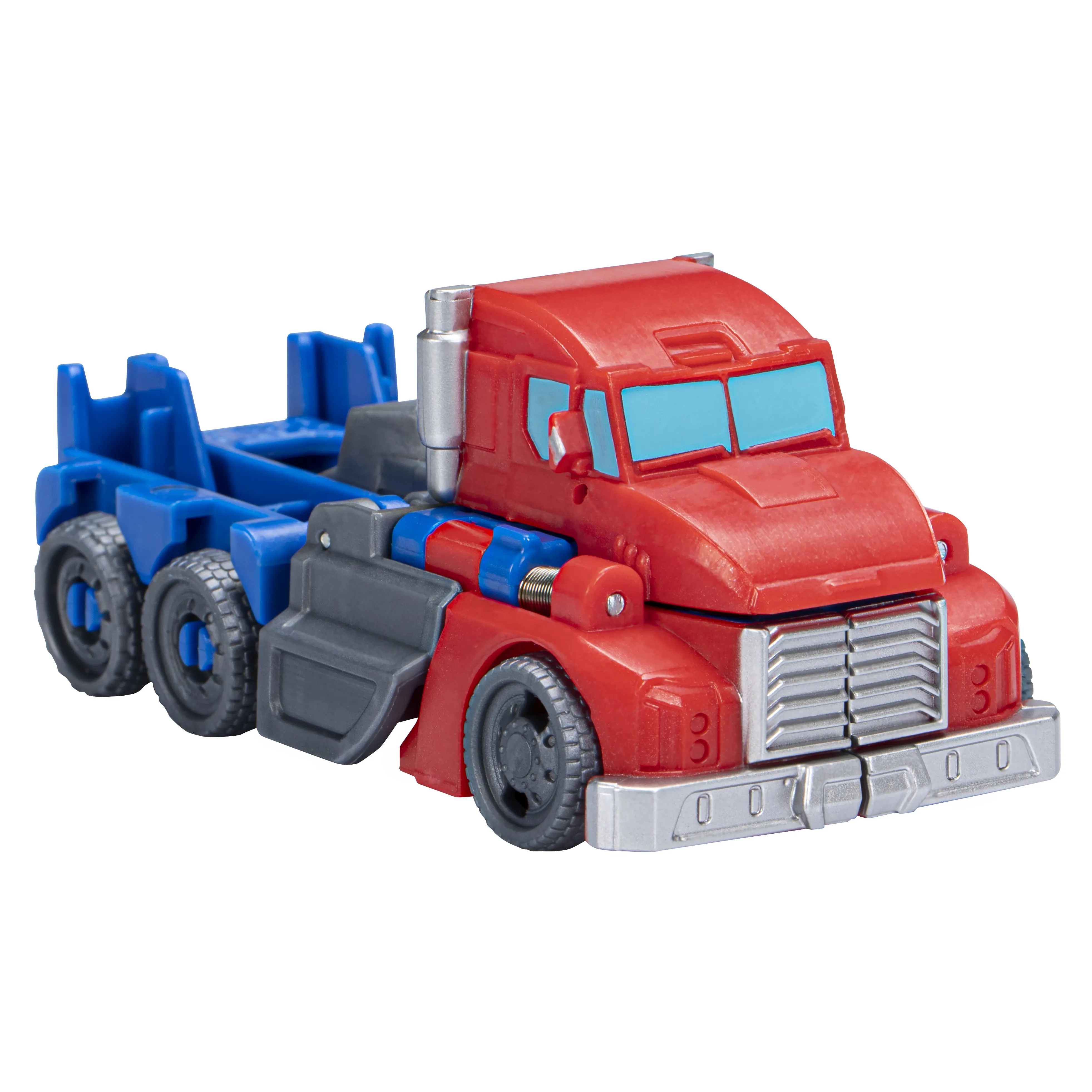 Hasbro Transformers EarthSpark 1-Step Flip Changer Optimus Prime Toy Figure (10 cm Tall)