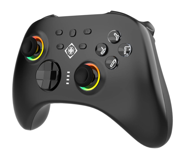 Deltaco Gaming 3-in-1 -langallinen/langaton peliohjain, musta, PC, Nintendo Switch, iOS, Steam