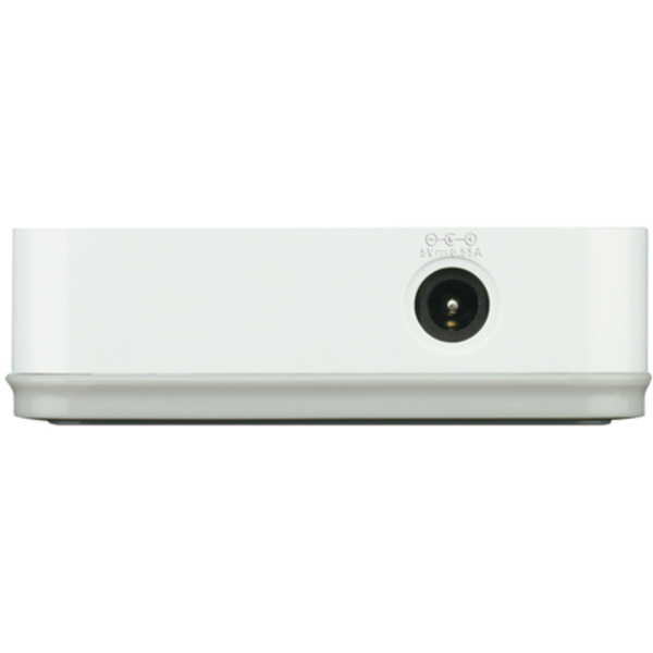 D-Link GO-SW-8E/E - 8-porttinen hallitsematon Fast Ethernet -ty&ouml;p&ouml;yt&auml;kytkin, valkoinen