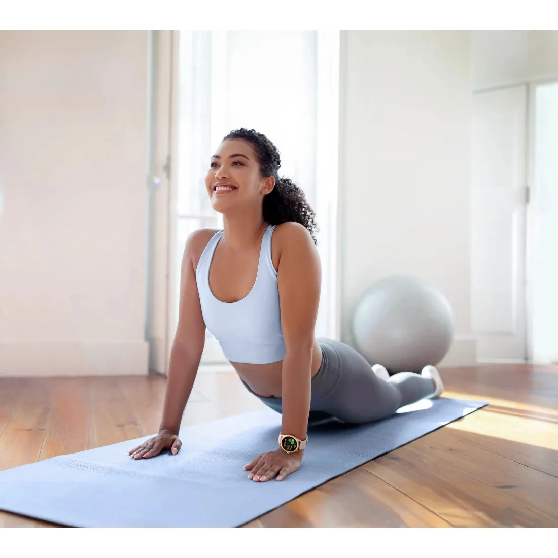 Hama Fit Watch 5010 46mm smartklocka, ros&eacute;guld