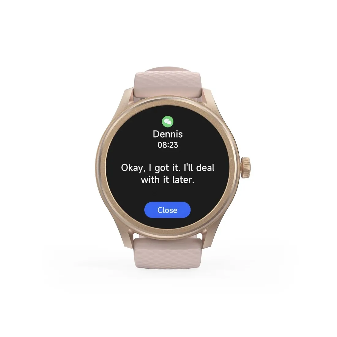 Hama Fit Watch 5010 46mm smartklocka, ros&eacute;guld