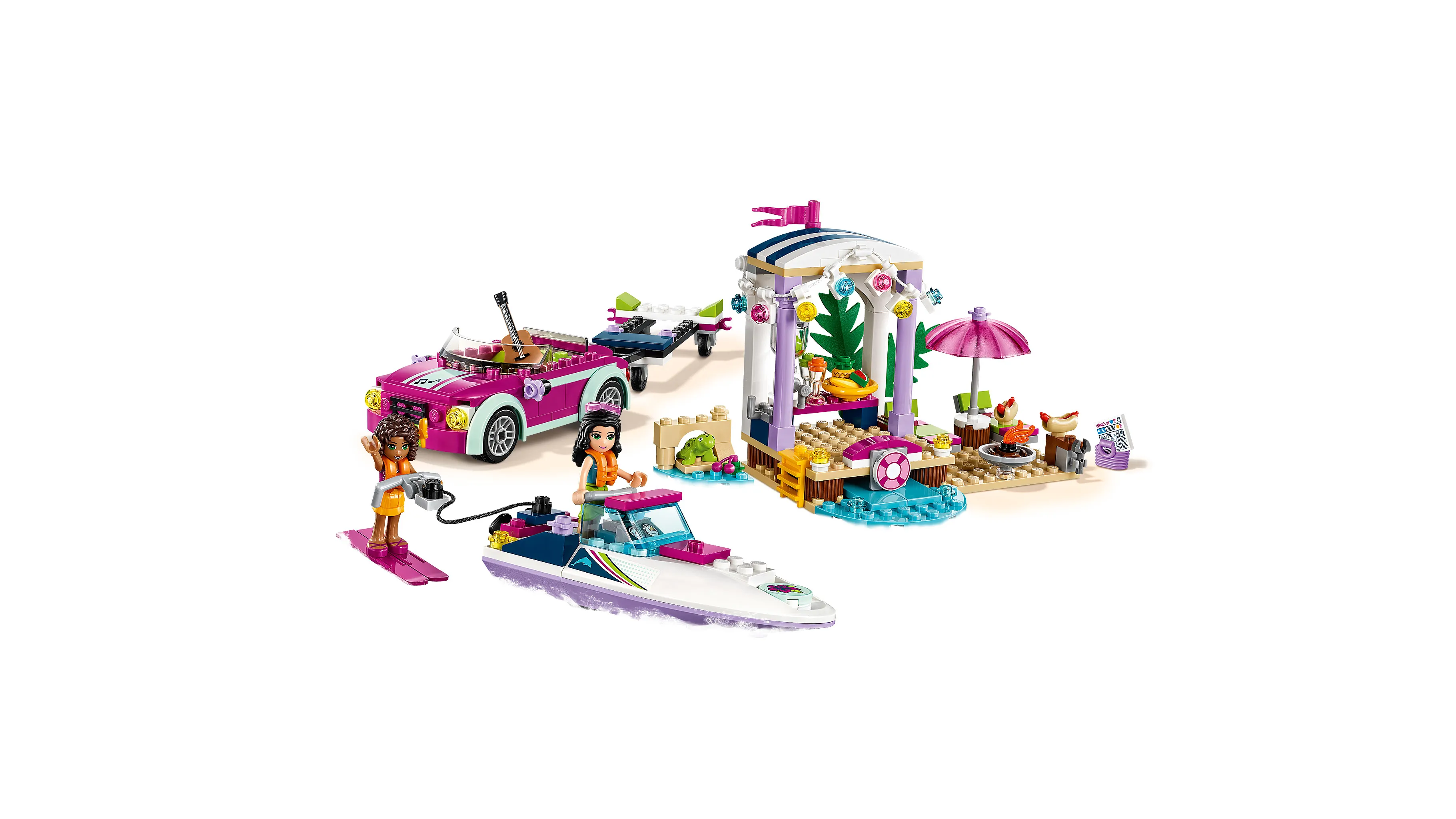 Lego Friends - Andrea's Speedboat Transporter