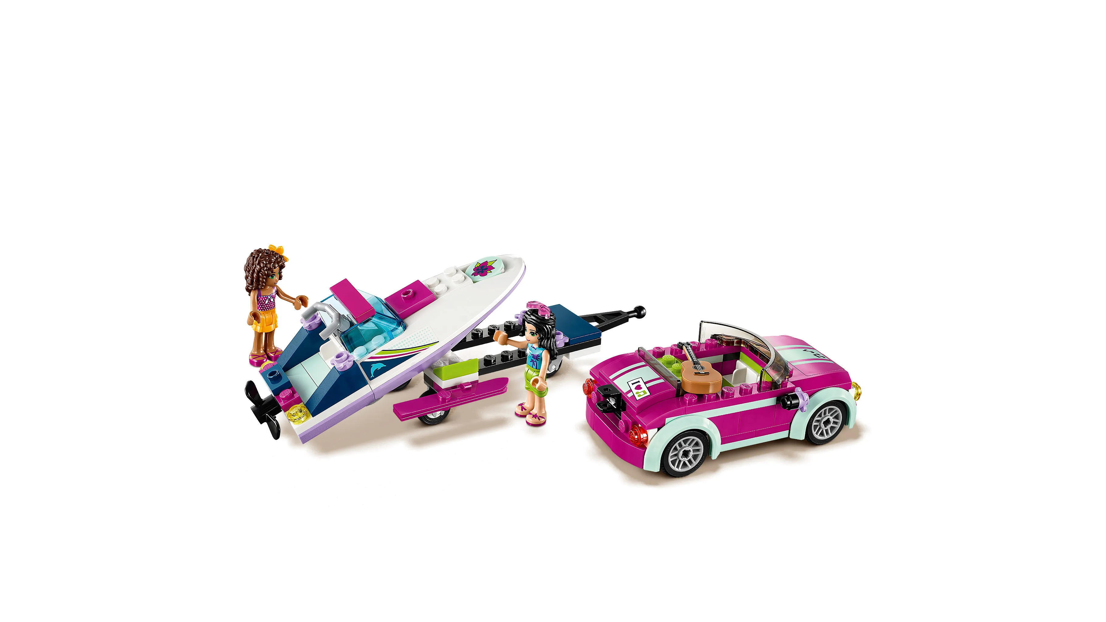 Lego Friends - Andrea's Speedboat Transporter