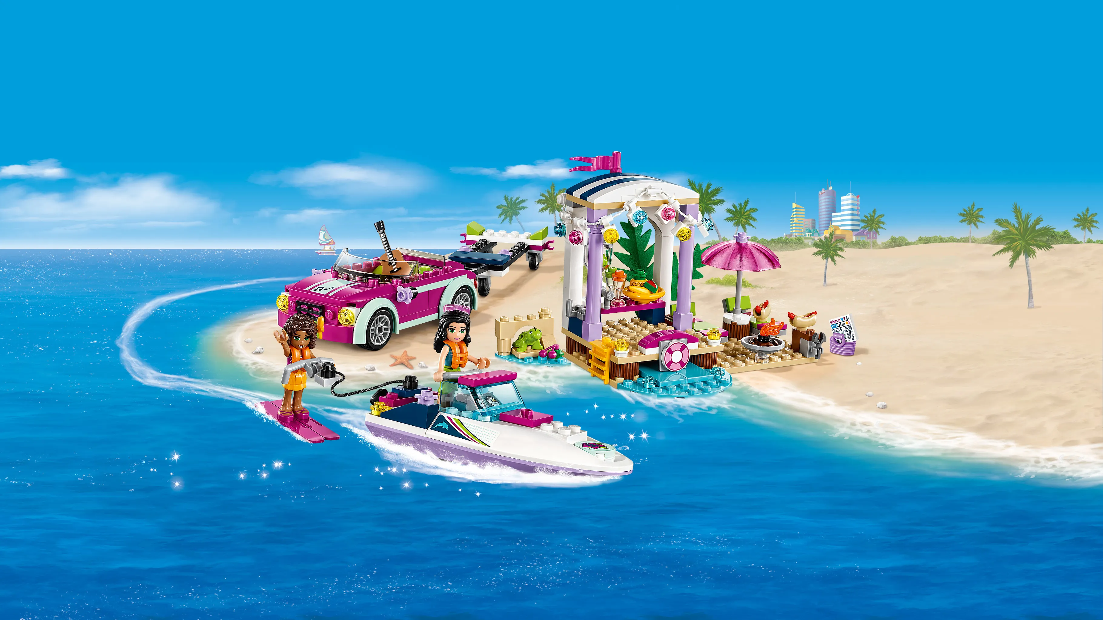 Lego Friends - Andrea's Speedboat Transporter