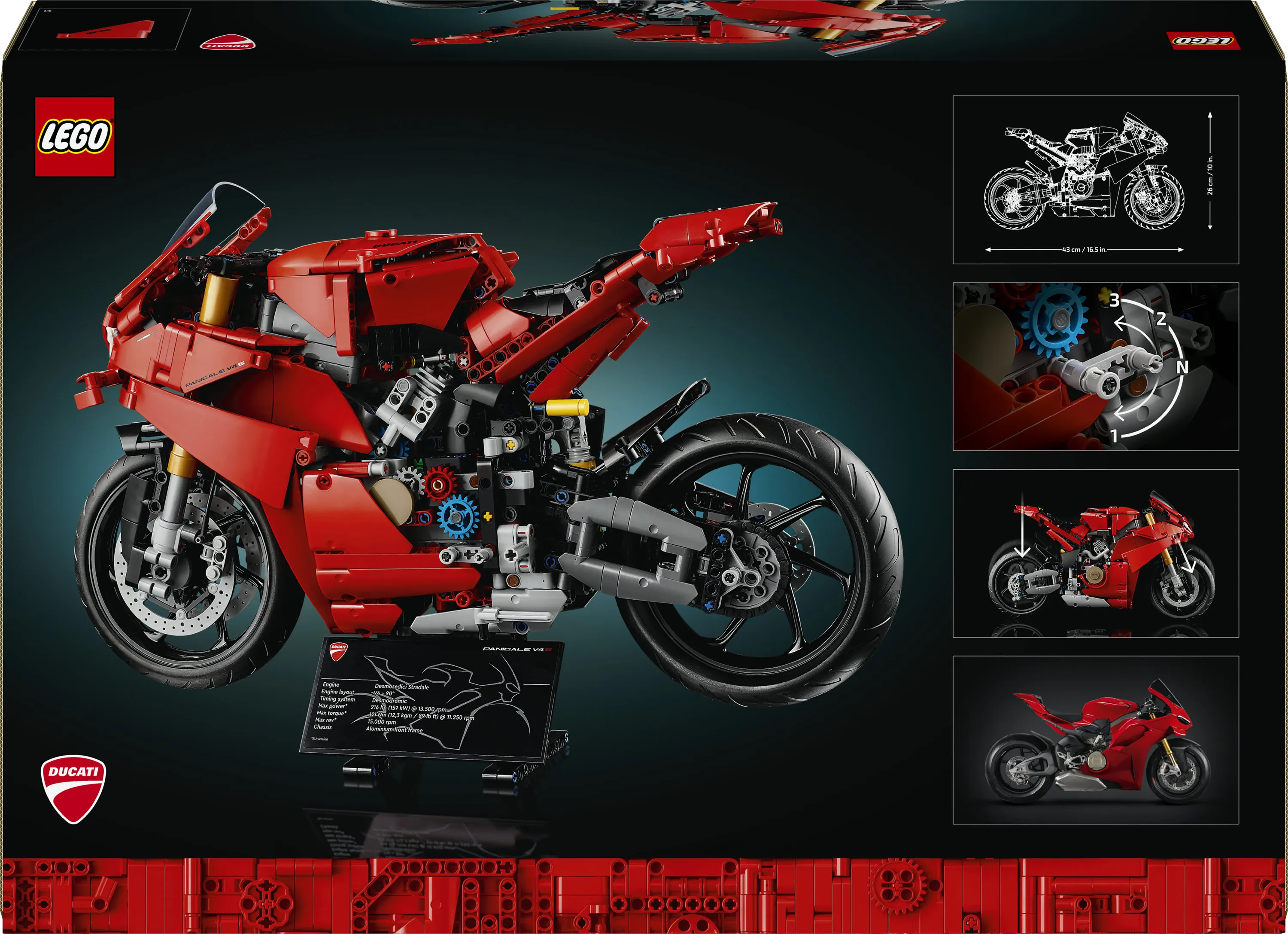 LEGO Technic Ducati Panigale V4 S 42202