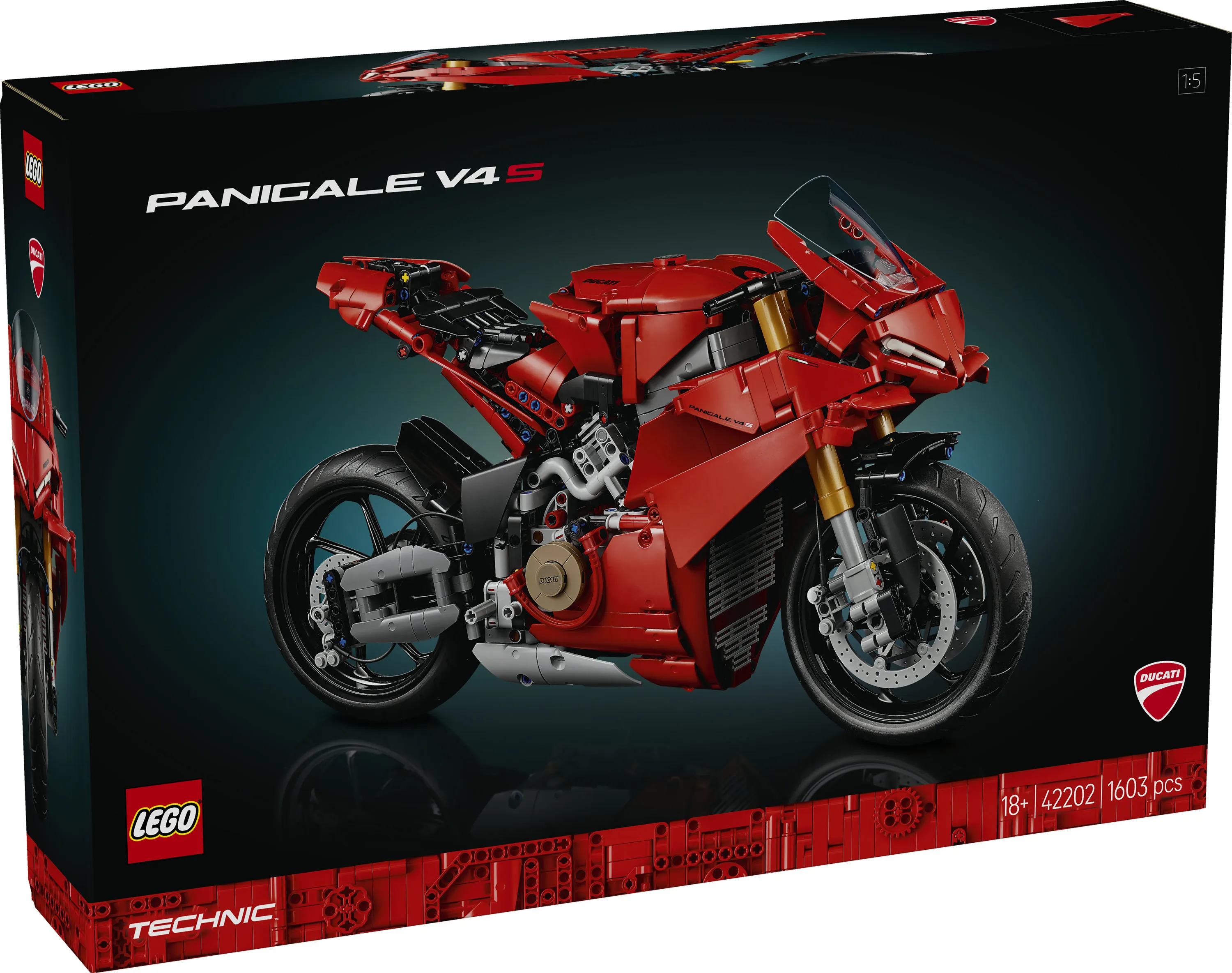 LEGO Technic Ducati Panigale V4 S 42202