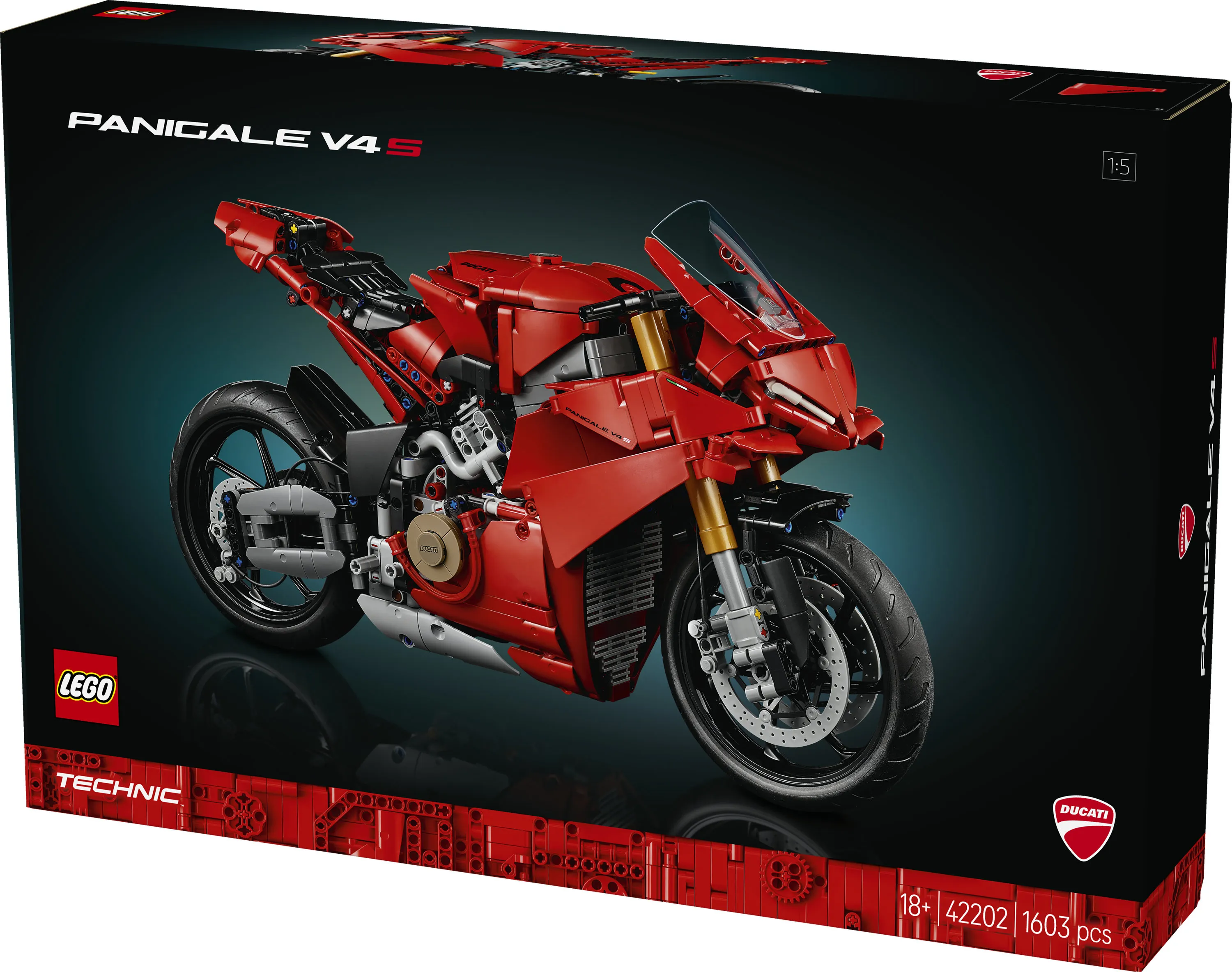 LEGO Technic Ducati Panigale V4 S 42202
