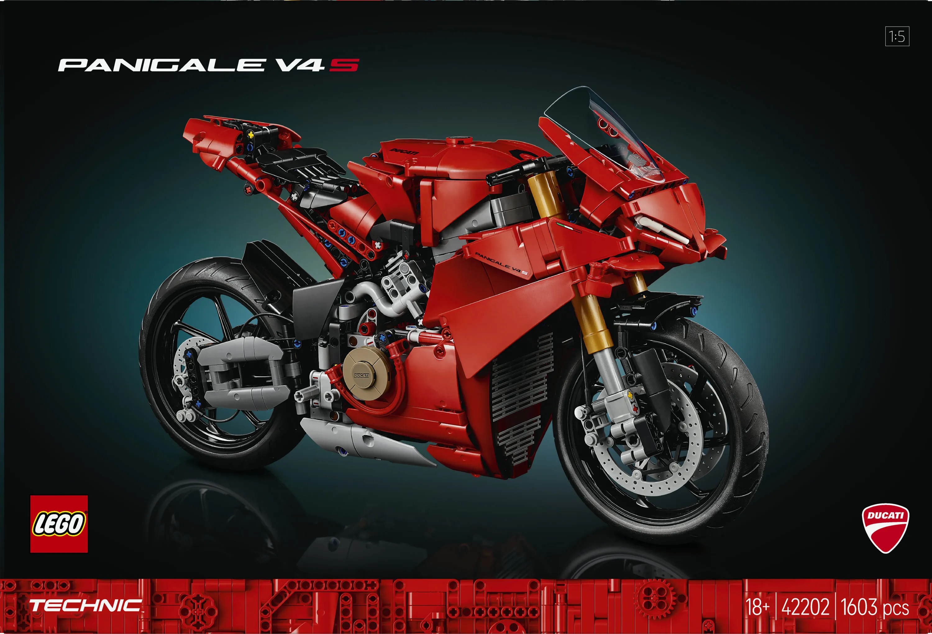 LEGO Technic Ducati Panigale V4 S 42202