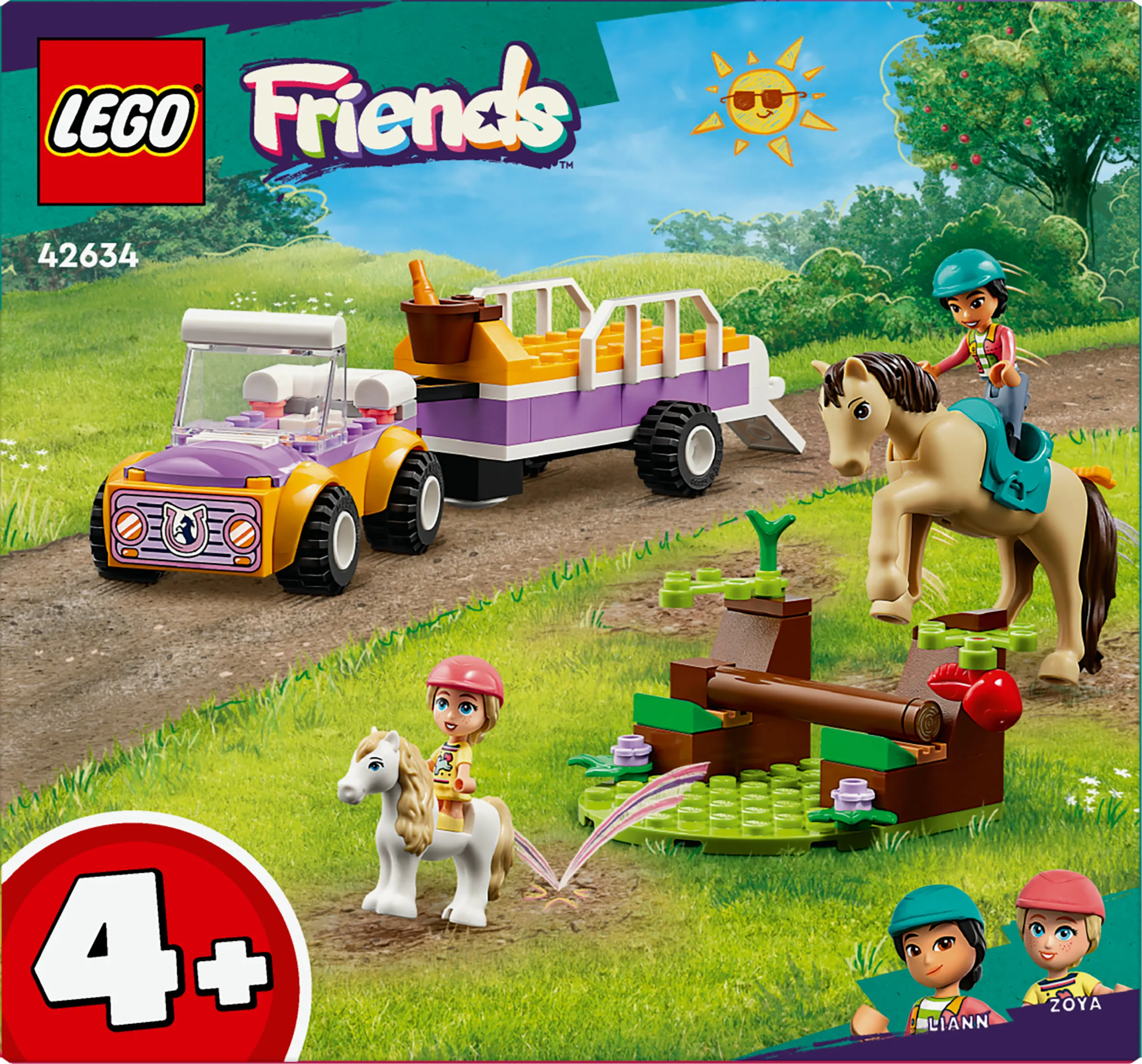 LEGO Friends Horse and Pony Trailer 42634