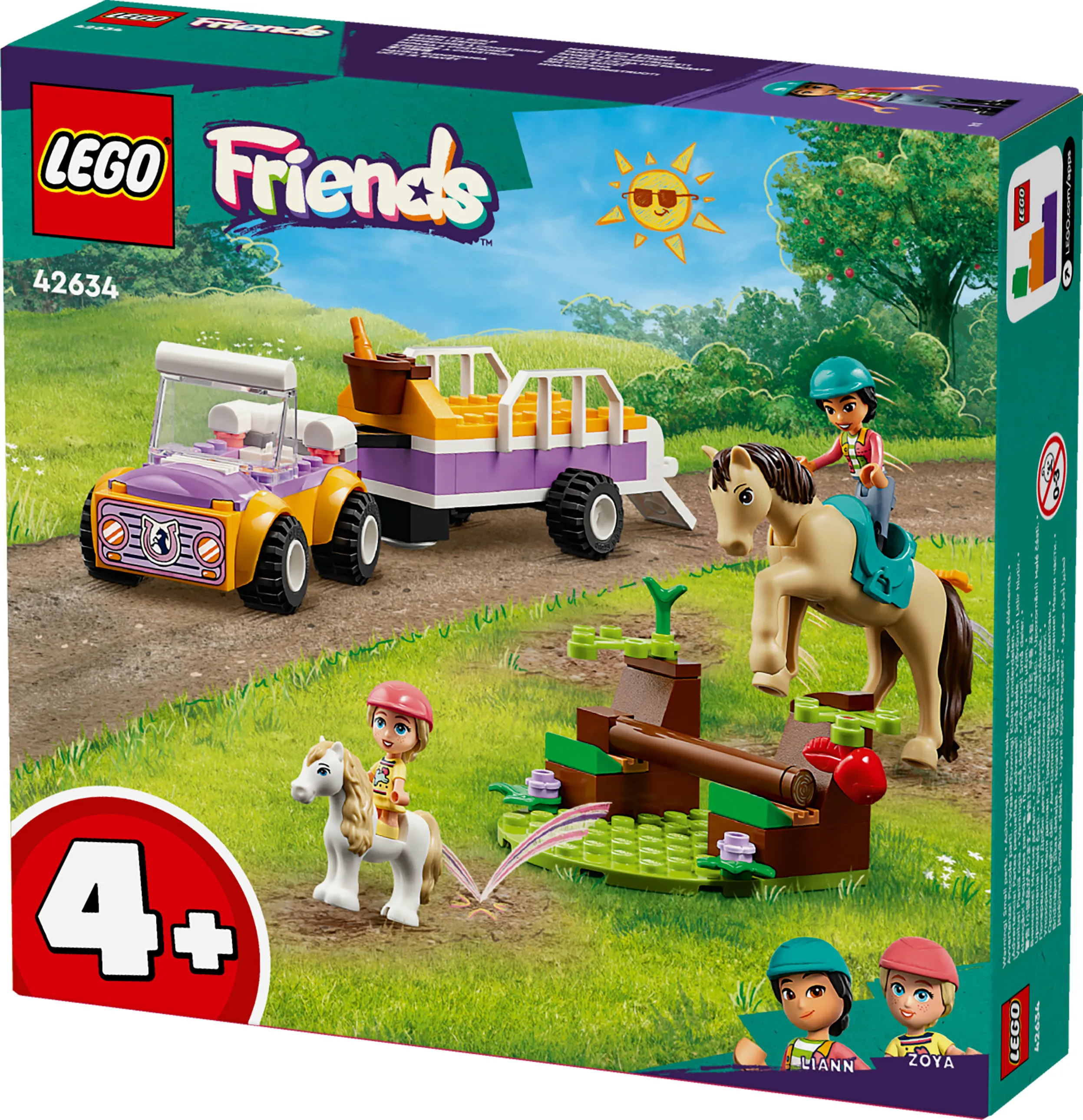 LEGO Friends Horse and Pony Trailer 42634