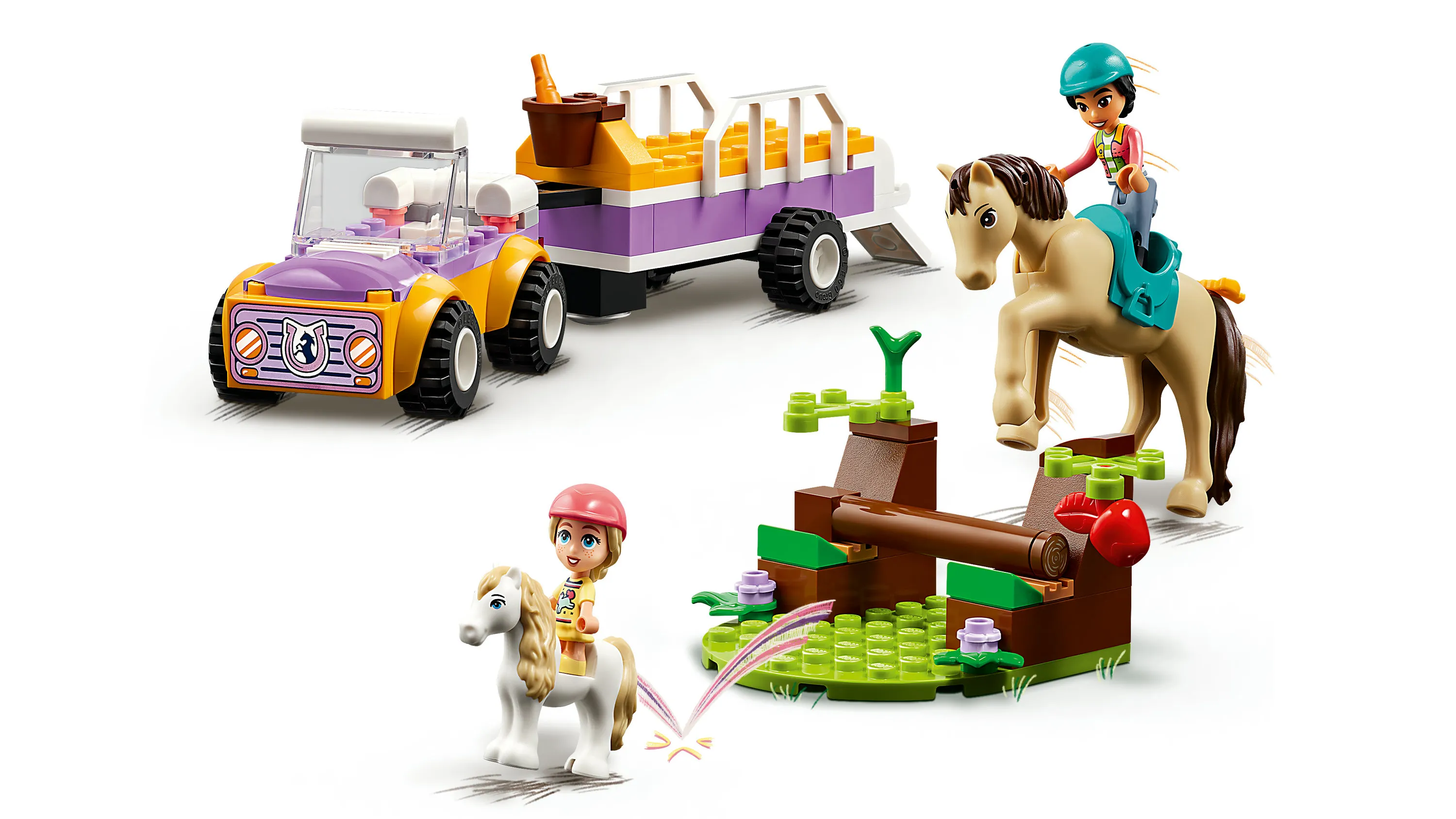LEGO Friends Horse and Pony Trailer 42634