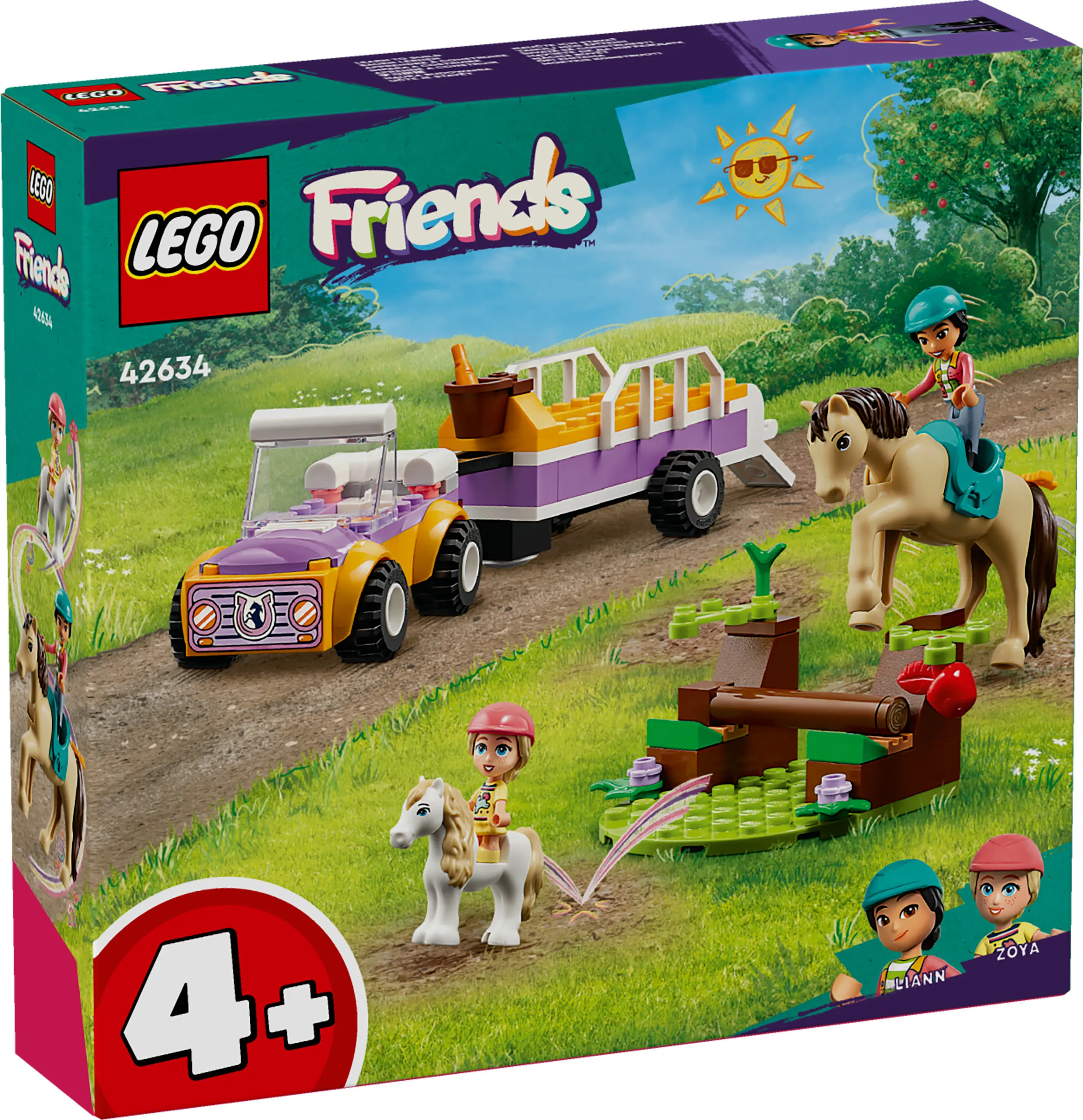 LEGO Friends Horse and Pony Trailer 42634