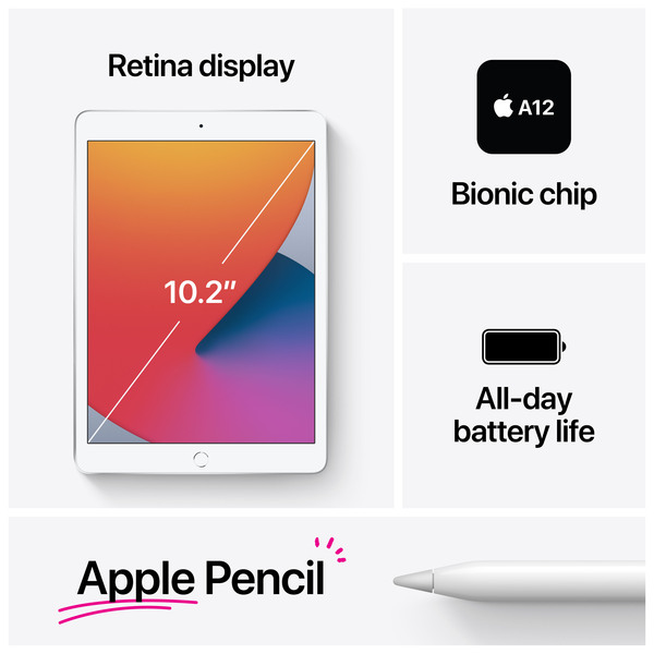 Apple iPad 10.2&quot; 32GB Wi-Fi, Space Grey (2020)