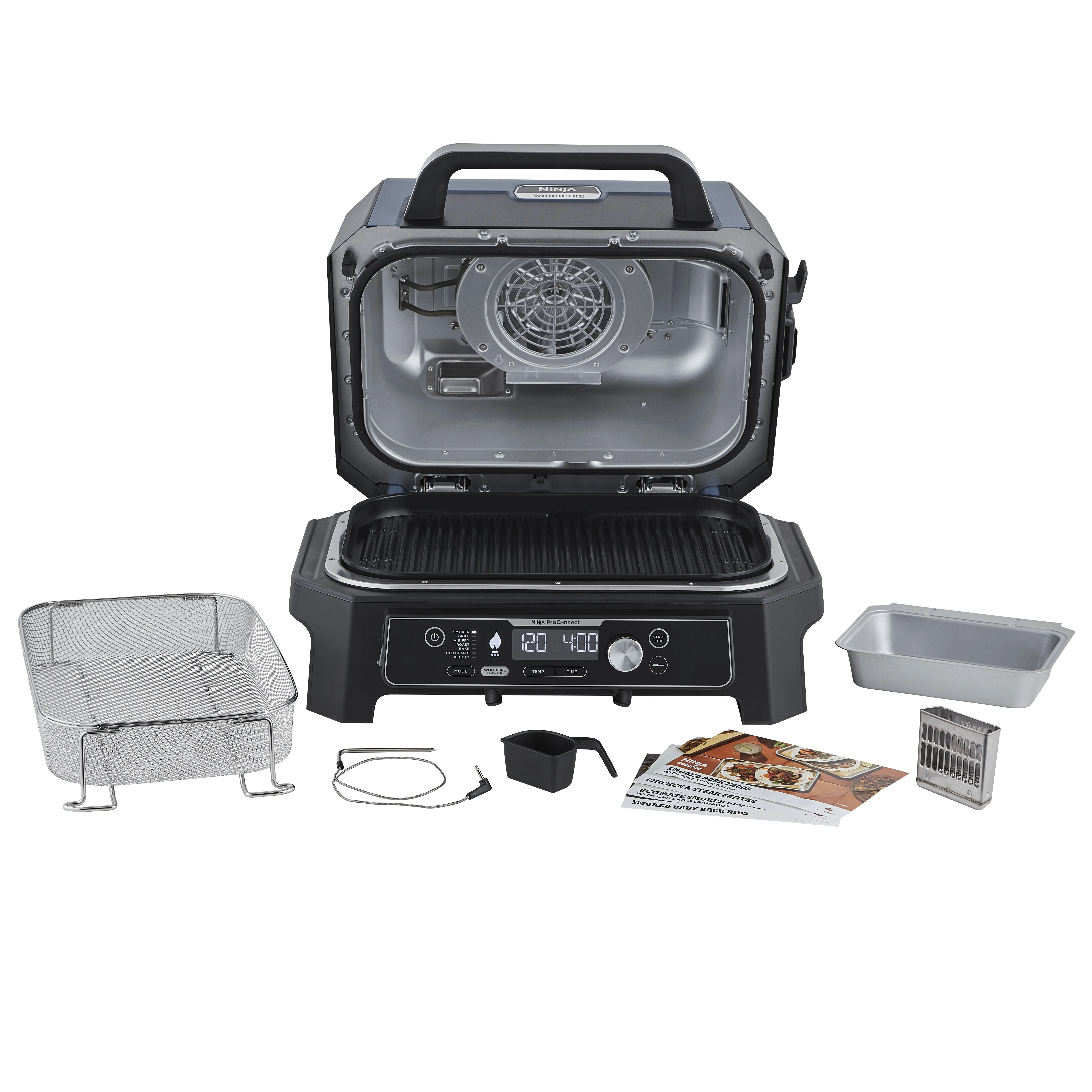 Ninja Woodfire Pro Connect XL - 7-in-1 - Outdoor Grill &amp; Smoker OG901EU