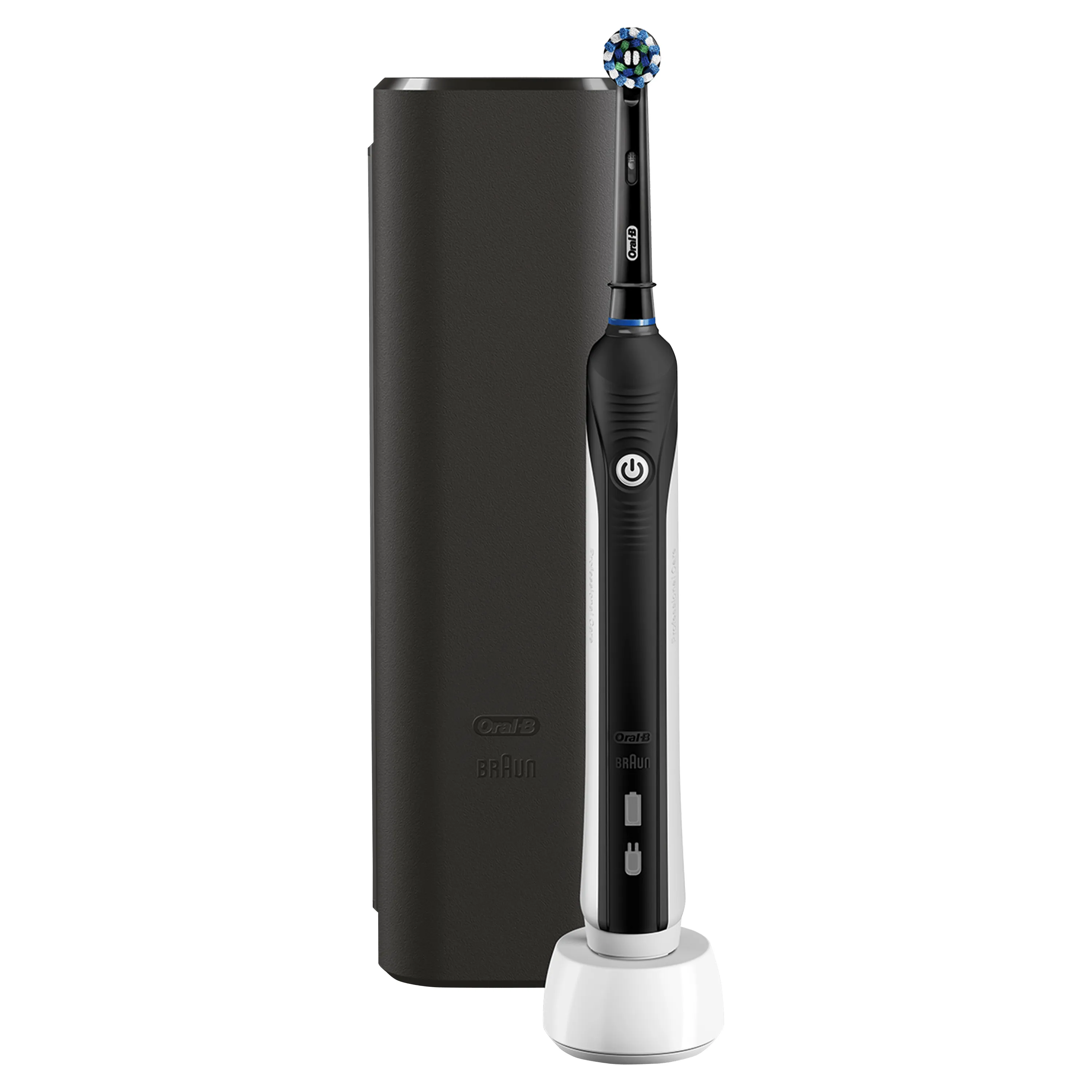 Braun Oral-B Pro 750 CrossAction -s&auml;hk&ouml;hammasharja, Musta