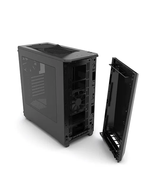 Phanteks Eclipse P400 Window - Satin Black Midi Tower