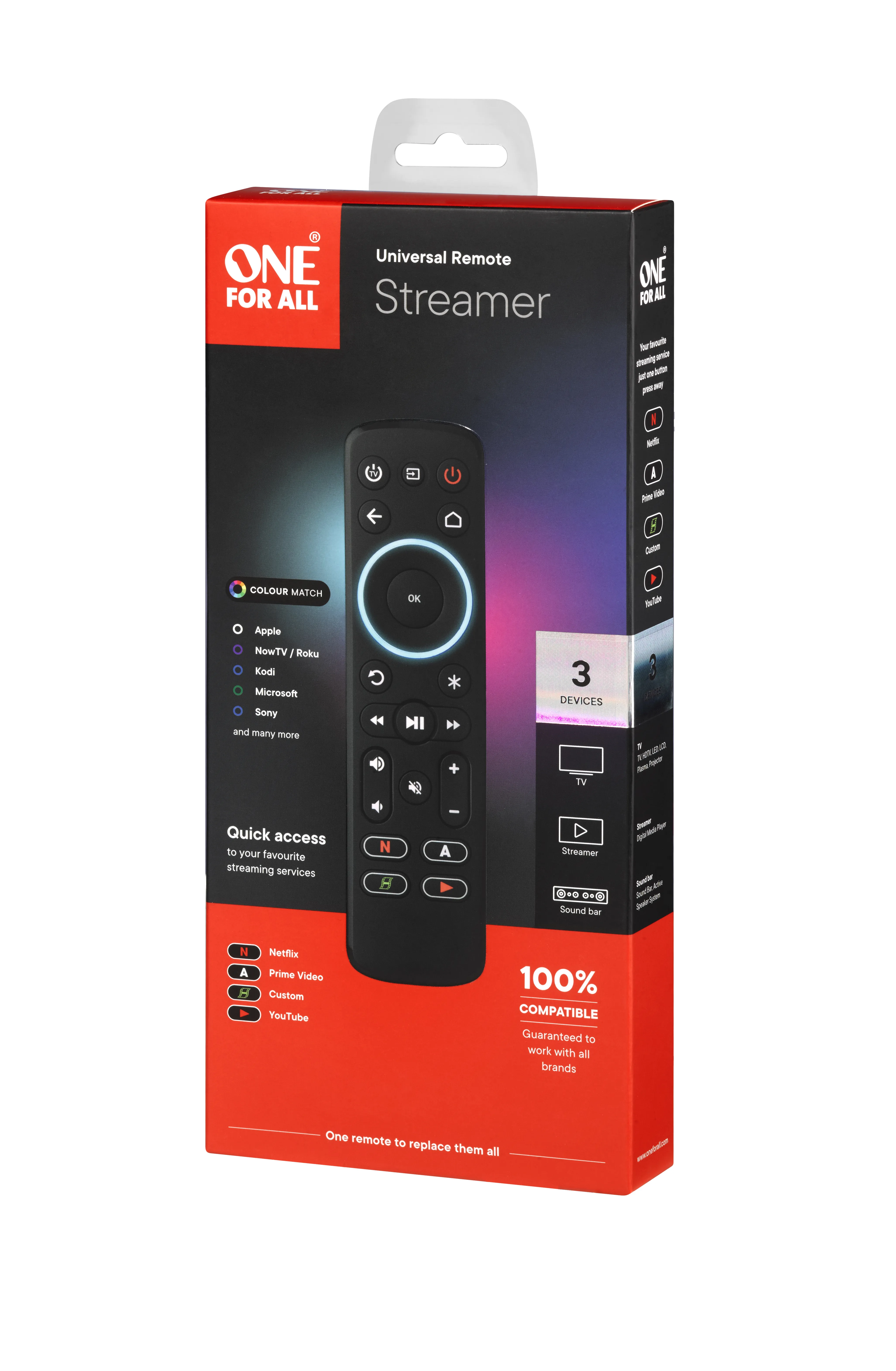 URC 7935 Streamer-kaukos&auml;&auml;din