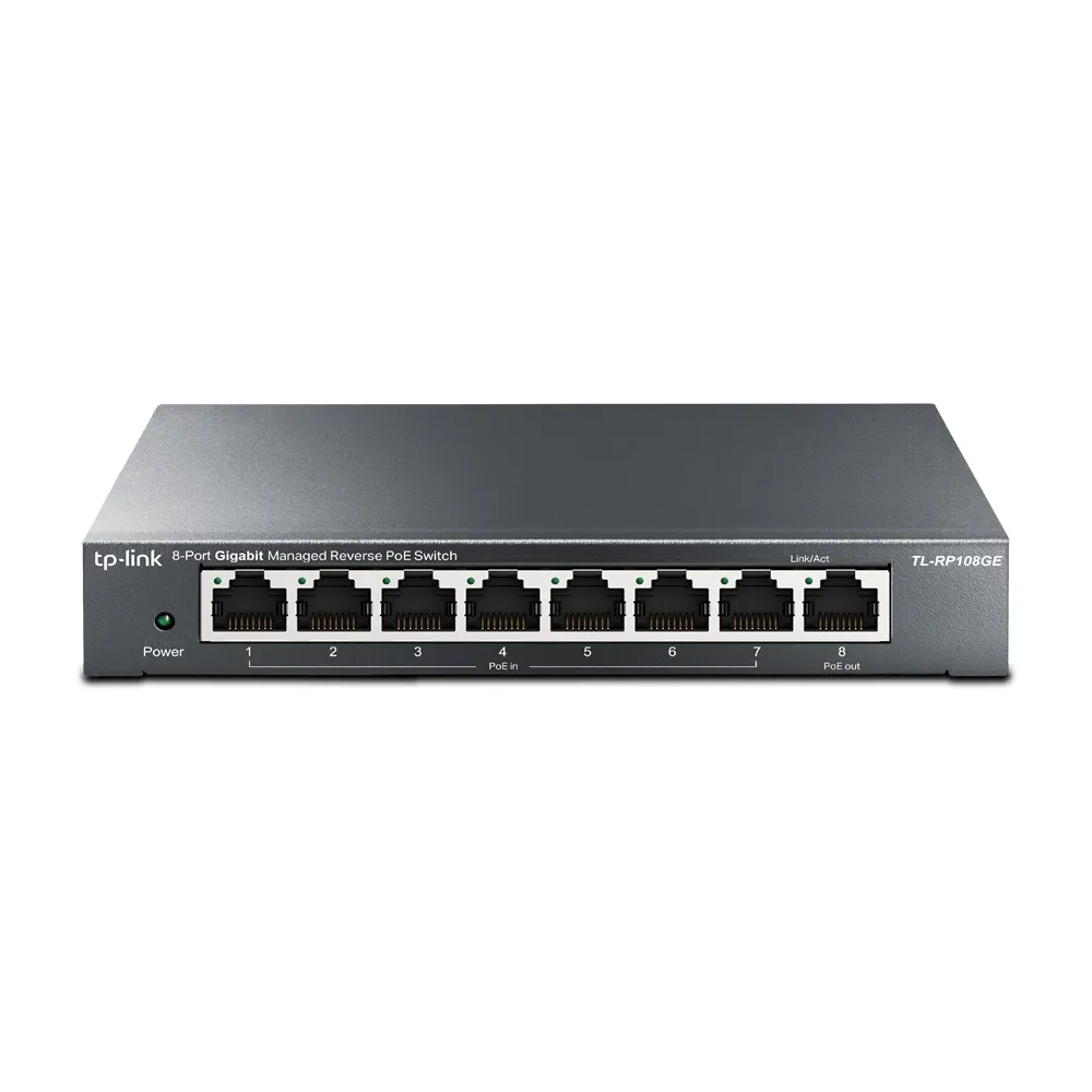 TP-LINK Omada 8-Port Gigabit Managed Reverse PoE Switch