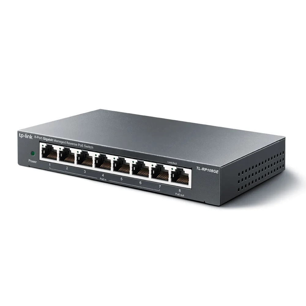 TP-LINK Omada 8-Port Gigabit Managed Reverse PoE Switch