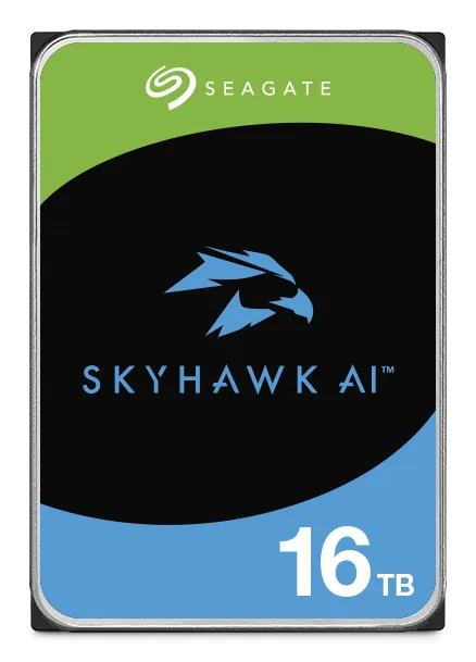 Seagate SkyHawk AI 3.5" 16 Tt, 7200 RPM, 512 MB, 550 WRL, SATA III -kovalevy (valvontak&auml;ytt&ouml;&ouml;n)