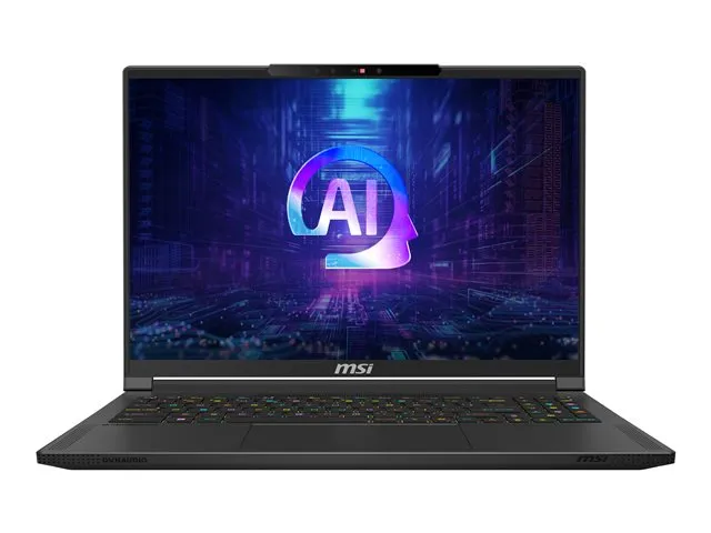 MSI 16" Stealth A16 AI+. QHD+ 240Hz, Ryzen AI 9 HX 370, 32 GB RAM, 2 TB SSD, GeForce RTX 4070 8 GB, Windows 11 Home - spelbärbar