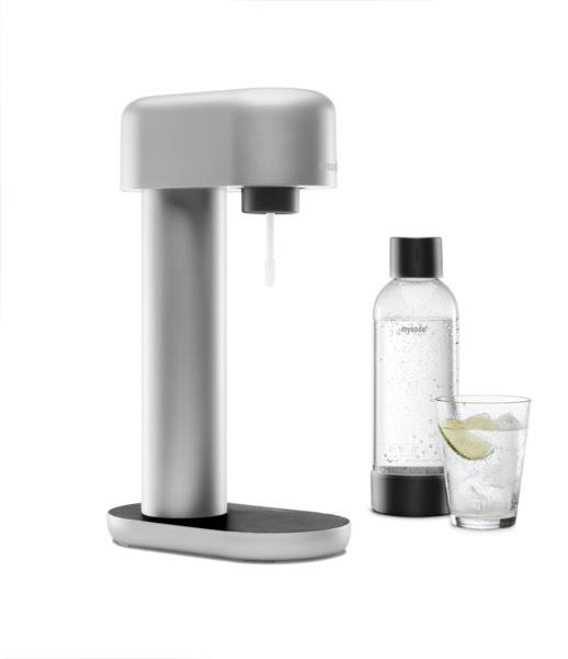 Mysoda Ruby sparkling water maker, silver