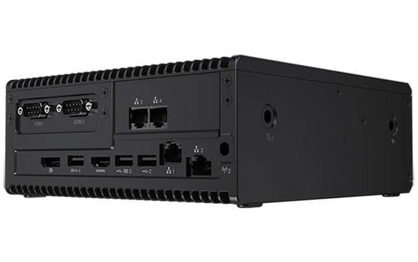 Lenovo ThinkEdge SE50 i5-8365UE, 8 Gt, 128 Gt, Win 10 IoT -minitietokone, musta