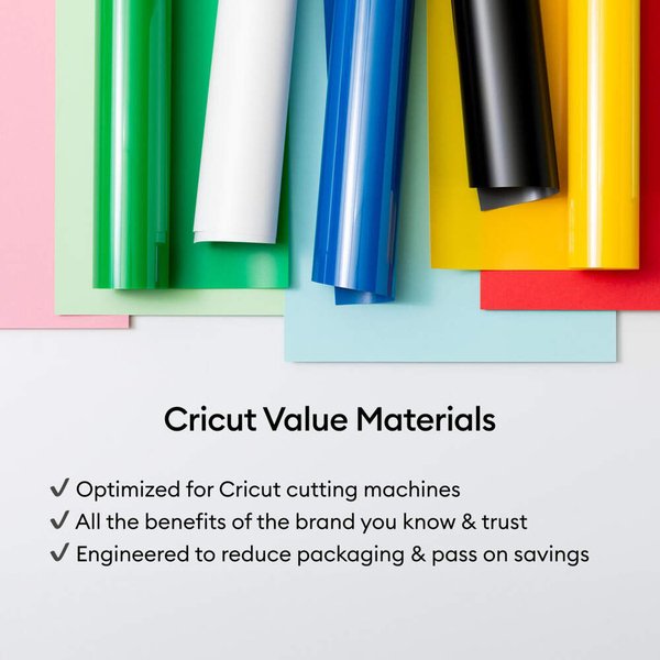 Cricut Smart Vinyl Permanent 33x91cm 1 sheet (Light Pink)