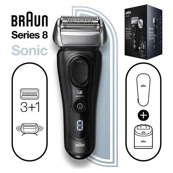 Braun Series 8 8460cc System wet&amp;dry