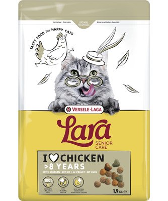 Versele-laga Lara Senior Chicken, Kissan kuivaruoka, 1,9 kg