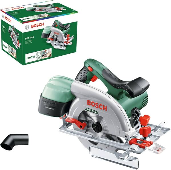 BOSCH PKS 55 1200 w, 160 mm Hand-Held Circular Saw