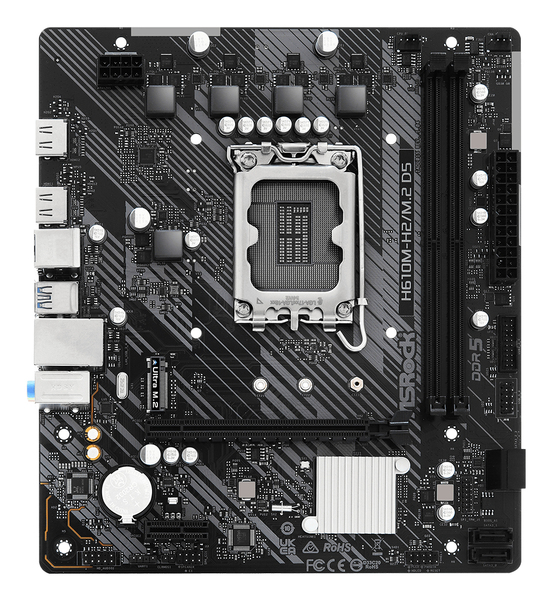 ASRock H610M-H2/M.2 D5 mATX-emolevy