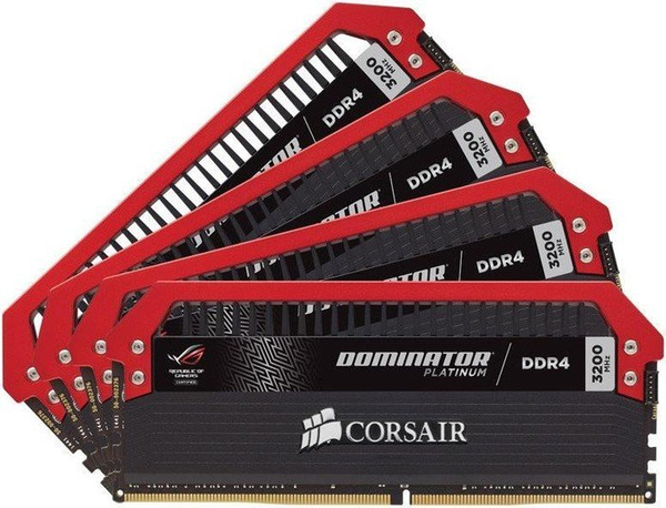 Corsair 32GB (4x8GB) Dominator Platinum, DDR4 3466Hz - Black