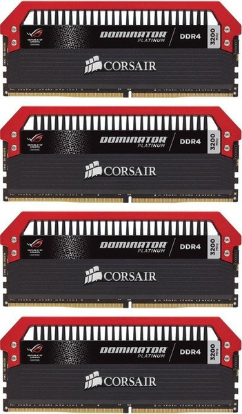 Corsair 32GB (4x8GB) Dominator Platinum, DDR4 3466Hz - Black
