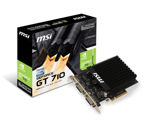 MSI GeForce GT 710 2GB - Graphics card