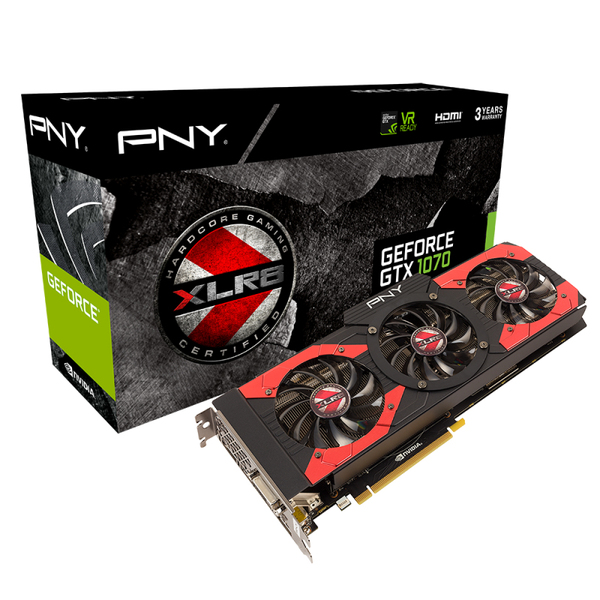 PNY GeForce GTX 1070 8GB - Graphics card