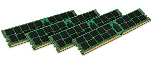 Kingston 64GB (4x16GB) ValueRAM, DDR4 2400MHz - Green