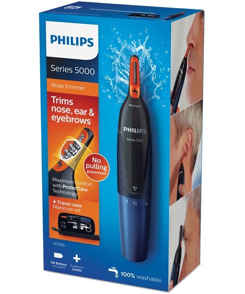 Philips nose trimmer and manicure set