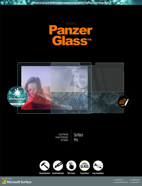 PANZERGLASS MICROSOFT SURFACE PRO 5