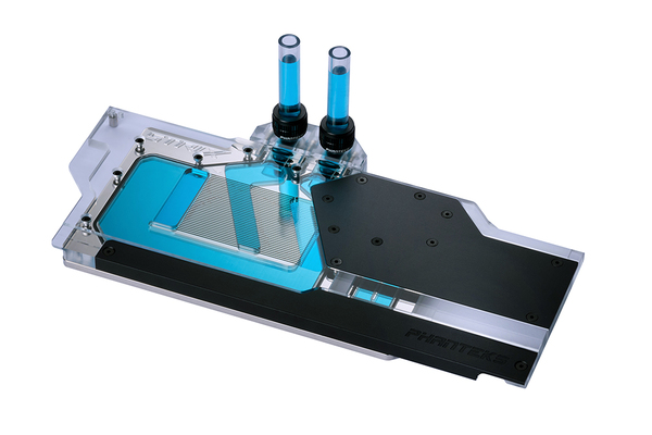 Phanteks RTX 2080/2080Ti GPU Full Water Block Asus Strix, Black