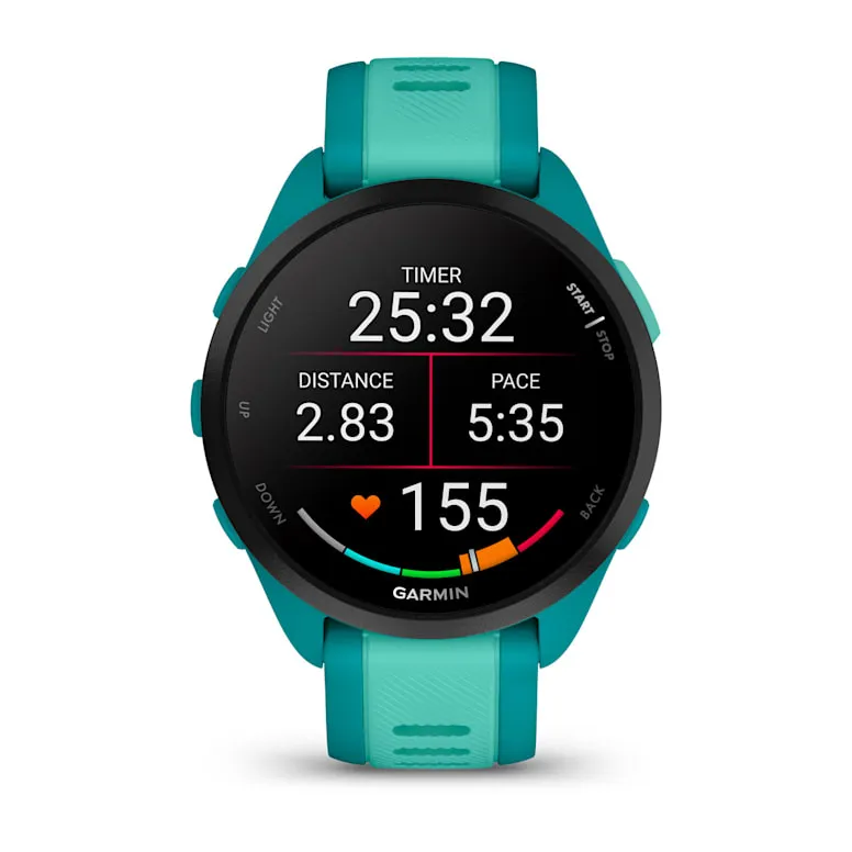 Garmin Forerunner 165 Music - sports watch, Turquoise / Aquamarine