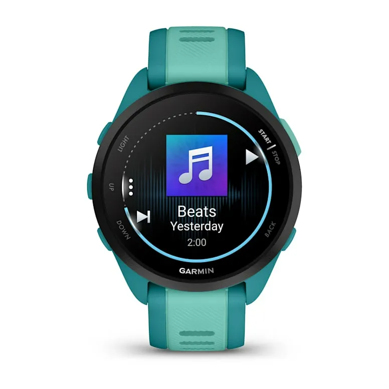 Garmin Forerunner 165 Music - sports watch, Turquoise / Aquamarine