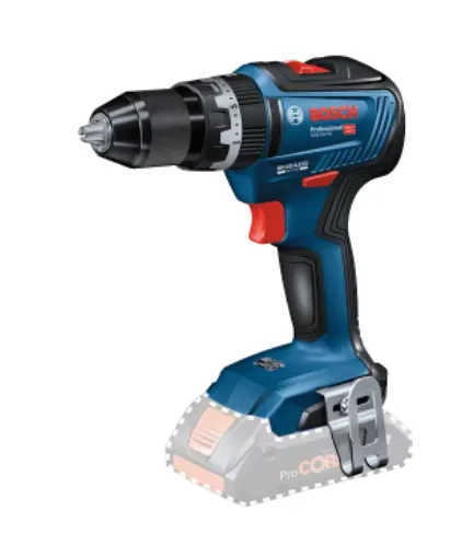 Bosch cordless hammer drill 18V-55 2x 4.0Ah + accessories (LC) - 06019H530A