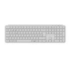 Keychron B6 Pro Wireless Ergonomic Keyboard, Ivory White